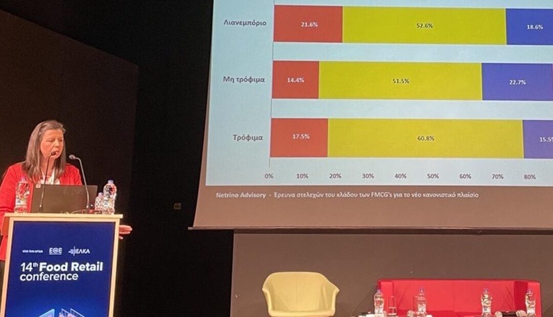Το 92,3% των στελεχών λιανεμπορίου θεωρεί τον ανταγωνισμό μεγάλο ή υπερβολικό